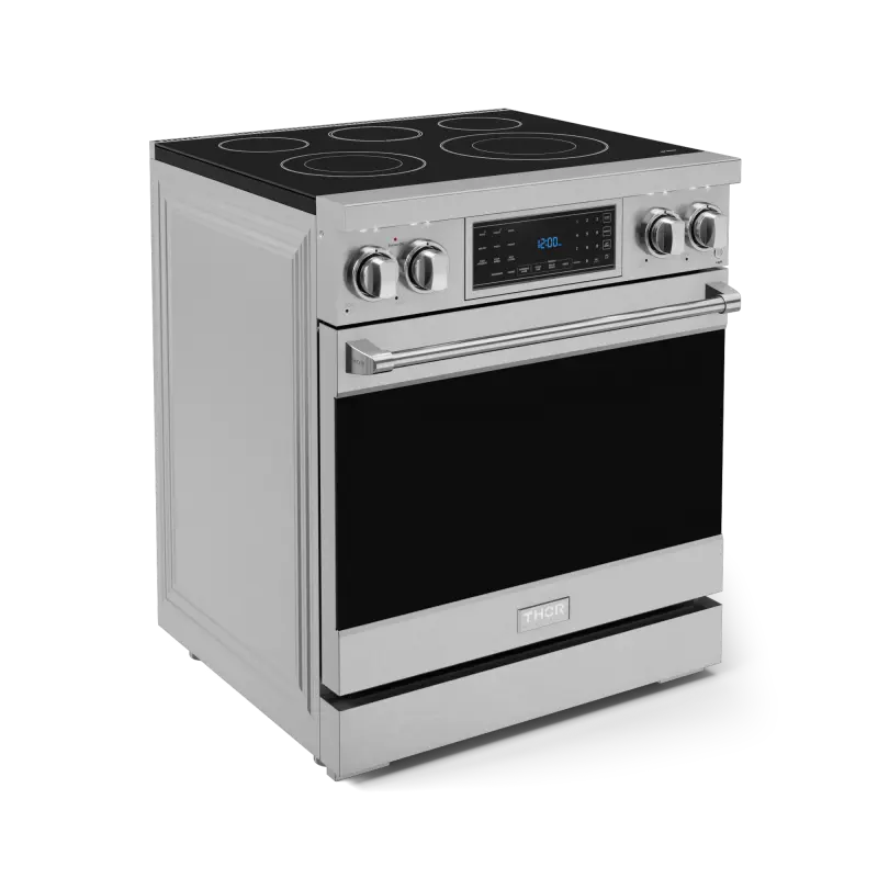 30 Inch Professional Electric Range With Tilt Panel Touch Control In Stainless Steel Gordon Ramsay Series - (RSE30) -