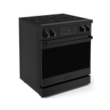 30 Inch Professional Electric Range With Tilt Panel Touch Control In Black Gordon Ramsay Series - (RSE30B) -