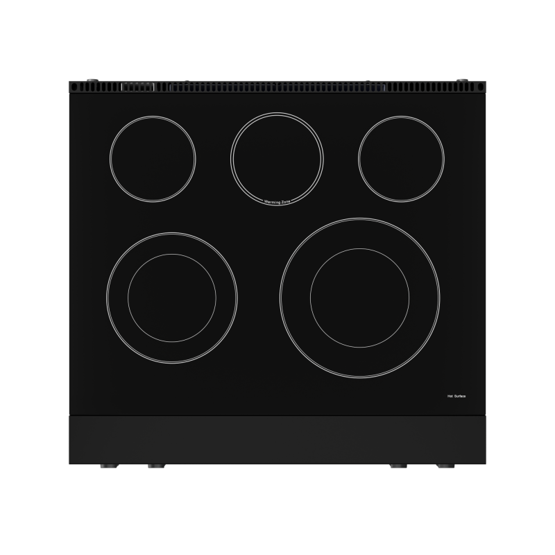 30 Inch Professional Electric Range With Tilt Panel Touch Control In Black Gordon Ramsay Series - (RSE30B) -