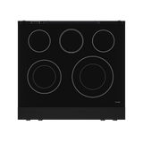 30 Inch Professional Electric Range With Tilt Panel Touch Control In Black Gordon Ramsay Series - (RSE30B) -