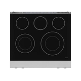 30 Inch Professional Electric Range with Tilt Panel Touch Control in Stainless Steel/Black | Gordon Ramsay Series - (RSE30BLK) -