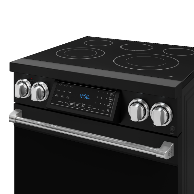 30 Inch Professional Electric Range with Tilt Panel Touch Control in Black/Stainless Steel | Gordon Ramsay Series - (RSE30BSS) -