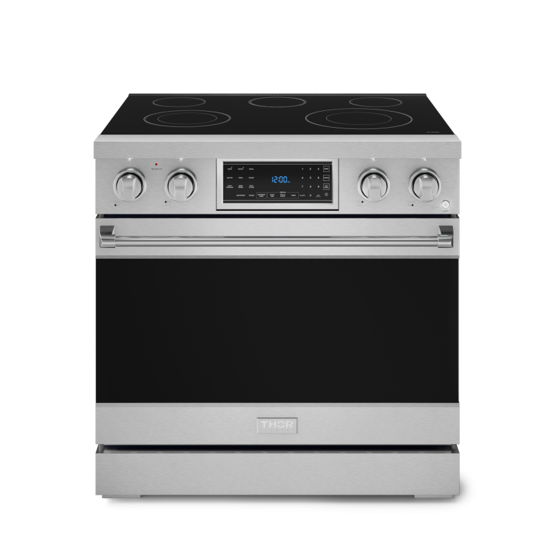 36 Inch Professional Electric Range With Tilt Panel Touch Control In Stainless Steel Gordon Ramsay Series - (RSE36) -