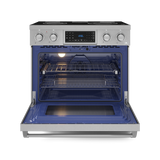 36 Inch Professional Electric Range With Tilt Panel Touch Control In Stainless Steel Gordon Ramsay Series - (RSE36) -