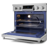36 Inch Professional Electric Range With Tilt Panel Touch Control In Stainless Steel Gordon Ramsay Series - (RSE36) -