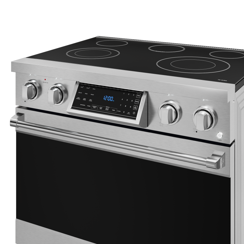 36 Inch Professional Electric Range With Tilt Panel Touch Control In Stainless Steel Gordon Ramsay Series - (RSE36) -