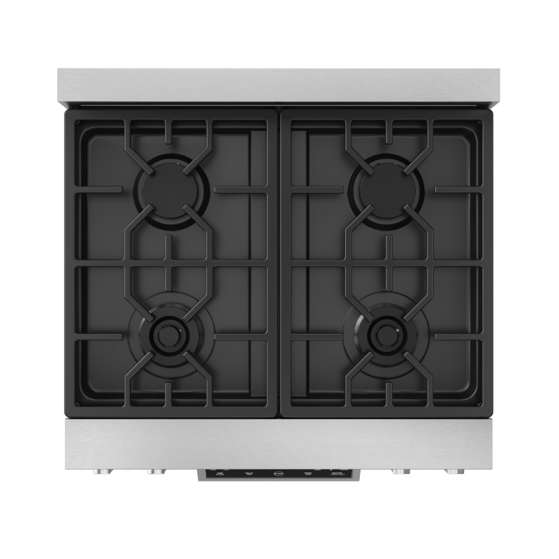 30 Inch Professional Gas Range With Tilt Panel Touch Control In Stainless Steel Gordon Ramsay Series - (RSG30) -