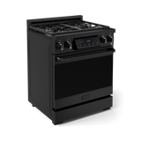 30 Inch Professional Lp Range With Tilt Panel Touch Control In Matte Black Gordon Ramsay Series - (RSG30BLP) -