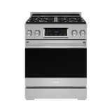 30 Inch Professional Electric Range With Tilt Panel Touch Control In Black Gordon Ramsay Series Rse30b - (RSG30LP) -