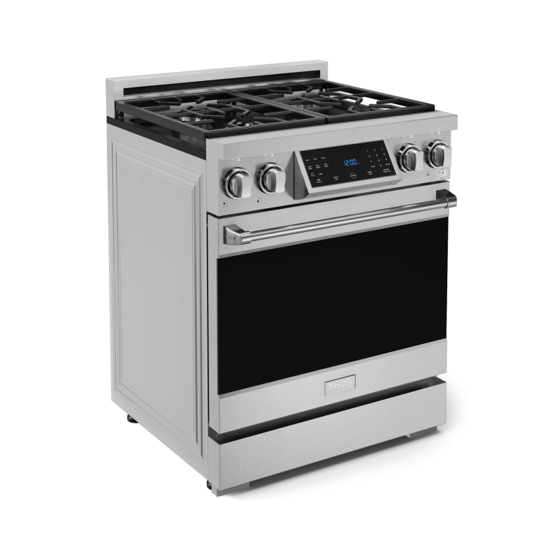 30 Inch Professional Electric Range With Tilt Panel Touch Control In Black Gordon Ramsay Series Rse30b - (RSG30LP) -