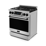 30 Inch Professional LP Range with Tilt Panel Touch Control in Stainless Steel/Black | Gordon Ramsay Series - (RSG30LPBLK) -