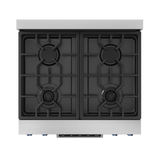 30 Inch Professional LP Range with Tilt Panel Touch Control in Stainless Steel/Blue | Gordon Ramsay Series - (RSG30LPBLU) -