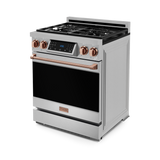 30 Inch Professional Gas Range with Tilt Panel Touch Control in Stainless Steel/Rose Gold | Gordon Ramsay Series - (RSG30RSG) -