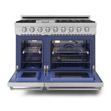 THOR 48 Inch Professional Gas Range with Pro-Style Knobs in Stainless Steel | Gordon Ramsay Series - (RSG48E)