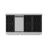 THOR 48 Inch Professional Gas Range with Pro-Style Knobs in Stainless Steel | Gordon Ramsay Series - (RSG48E)