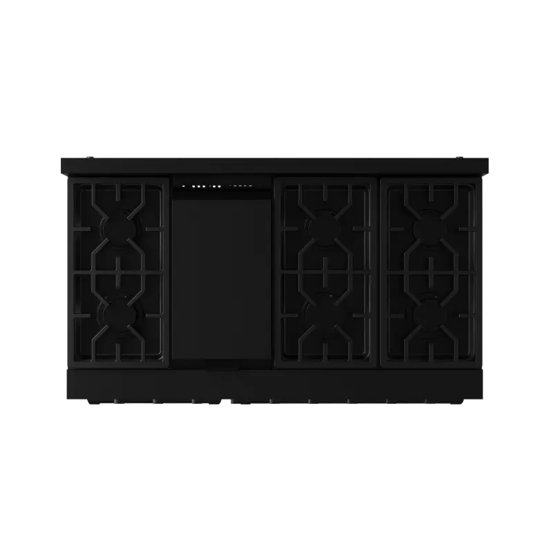 48 Inch Professional Gas Range With Pro-style Knobs In Black Gordon Ramsay Series - (RSG48EB) -