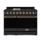 Gordon Ramsay Series 48" Gas Range - (RSG48EBBRZ) -