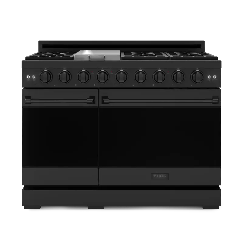 48 Inch Professional Gas Range With Pro-style Knobs In Stainless Steel Gordon Ramsay Series - (RSG48EBLP) -