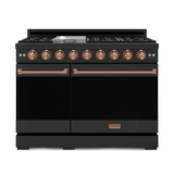 Gordon Ramsay Series 48" Gas Range - (RSG48EBLPRSG) -