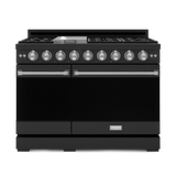 Gordon Ramsay Series 48" Gas Range - (RSG48EBLPSS) -
