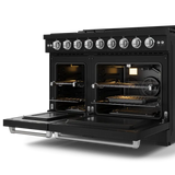 Gordon Ramsay Series 48" Gas Range - (RSG48EBLPSS) -