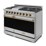 Gordon Ramsay Series 48" Gas Range - (RSG48EBRZ) -