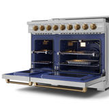 Gordon Ramsay Series 48" Gas Range - (RSG48EBRZ) -