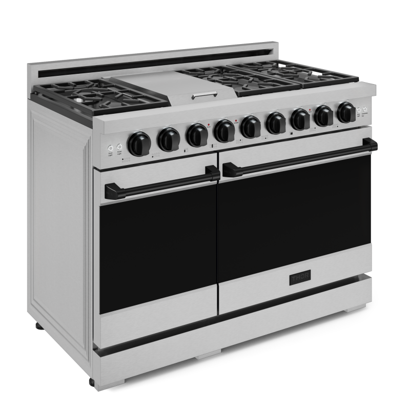 Gordon Ramsay Series 48" Gas Range - (RSG48ELPBLK) -