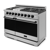 Gordon Ramsay Series 48" Gas Range - (RSG48ELPBLK) -