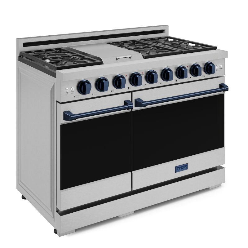 Gordon Ramsay Series 48" Gas Range - (RSG48ELPBLU) -