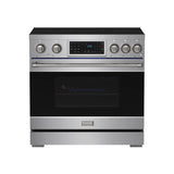 36 Inch Professional Induction Range With Tilt Panel Touch Control In Stainless Steel Gordon Ramsay Series - (RSI36) -