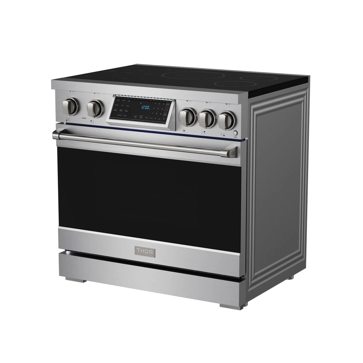 36 Inch Professional Induction Range With Tilt Panel Touch Control In Stainless Steel Gordon Ramsay Series - (RSI36) -