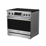 36 Inch Professional Induction Range With Tilt Panel Touch Control In Stainless Steel Gordon Ramsay Series - (RSI36) -