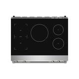 36 Inch Professional Induction Range With Tilt Panel Touch Control In Stainless Steel Gordon Ramsay Series - (RSI36) -