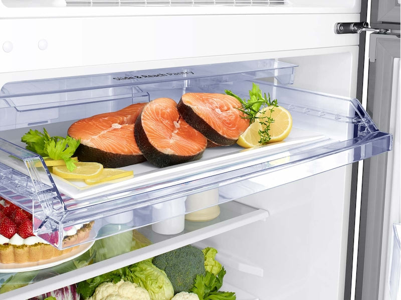 18 cu. ft. Top Freezer Refrigerator with FlexZone and Ice Maker in Stainless Steel - (RT18M6215SRAA)