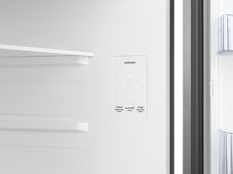 18 cu. ft. Top Freezer Refrigerator with All-Around Cooling in Stainless Steel - (RT70F18LRSRAA) -