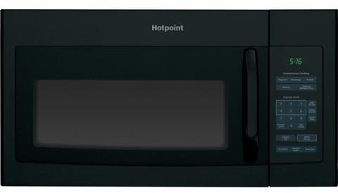 Hotpoint 1.6 Cu. Ft. Over-the-Range Microwave Oven - Black