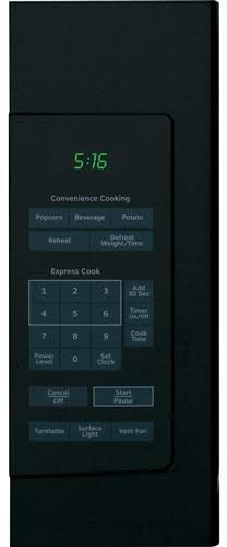 Hotpoint 1.6 Cu. Ft. Over-the-Range Microwave Oven - Black