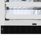 ZLINE 24 in. Touchstone Dual Zone 44 Bottle Wine Cooler With Black Matte Glass Door (RWDO-BLM-24) - (RWDOBLM24) -