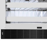 ZLINE 24 in. Touchstone Dual Zone 44 Bottle Wine Cooler With Black Stainless Steel Glass Door (RWDO-BS-24) - (RWDOBS24) -