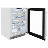 24in. Touchstone Dual Zone 44 Bottle Wine Cooler With Stainless Steel Glass Door - (RWDOGS24) -