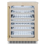 AutographEdition 24 in. Touchstone Dual Zone 44 Bottle Wine Cooler With Panel Ready Glass Door And Champagne Bronze Handle - (RWDPOZ24CB) -