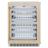 AutographEdition 24 in. Touchstone Dual Zone 44 Bottle Wine Cooler With Panel Ready Glass Door And Polished Gold Handle - (RWDPOZ24G) -