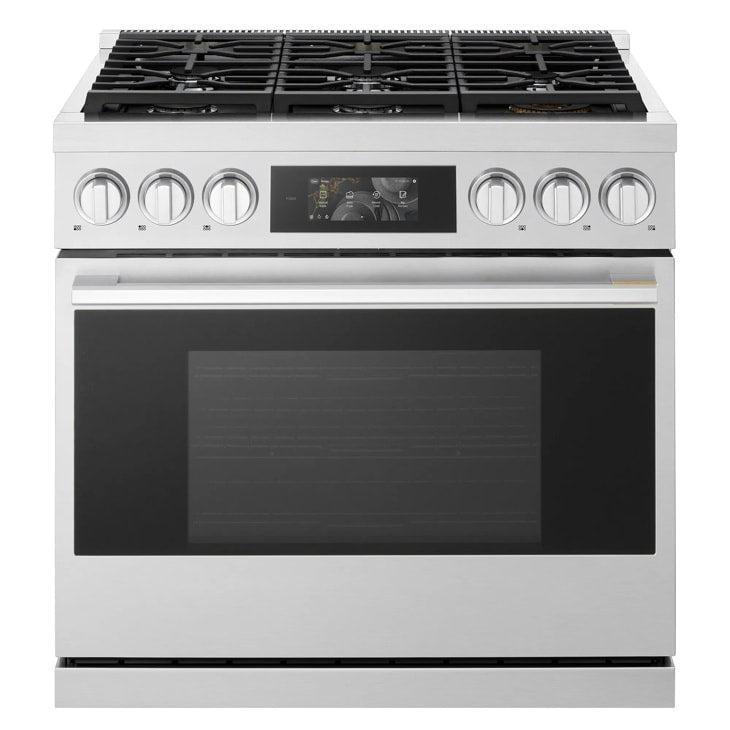 LG SIGNATURE LPGU6319Y pro gas range angled view