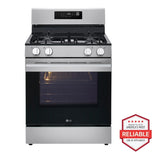 LG LRGN6321Y 30 Inch Smart Gas Range front view