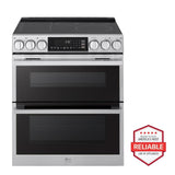 LG STUDIO LTIS7338XE double oven induction range front view
