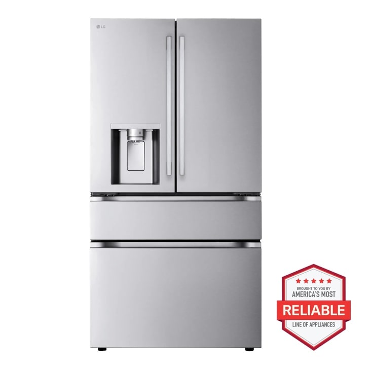 LG LF29N8330S 4-Door French Door Refrigerator front view