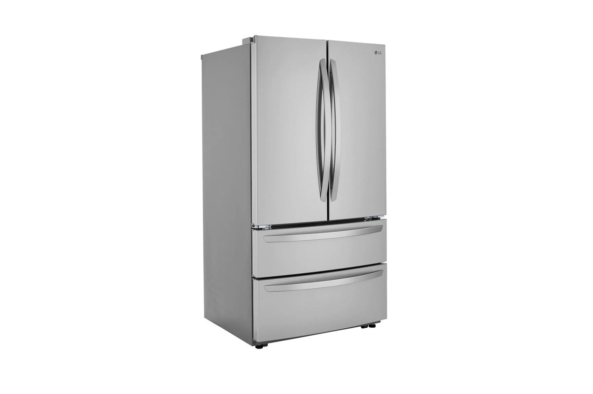 LG LMWS29626S French Door Refrigerator - doors open