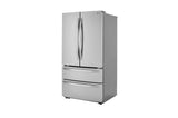 LG LMWS29626S French Door Refrigerator - interior detail