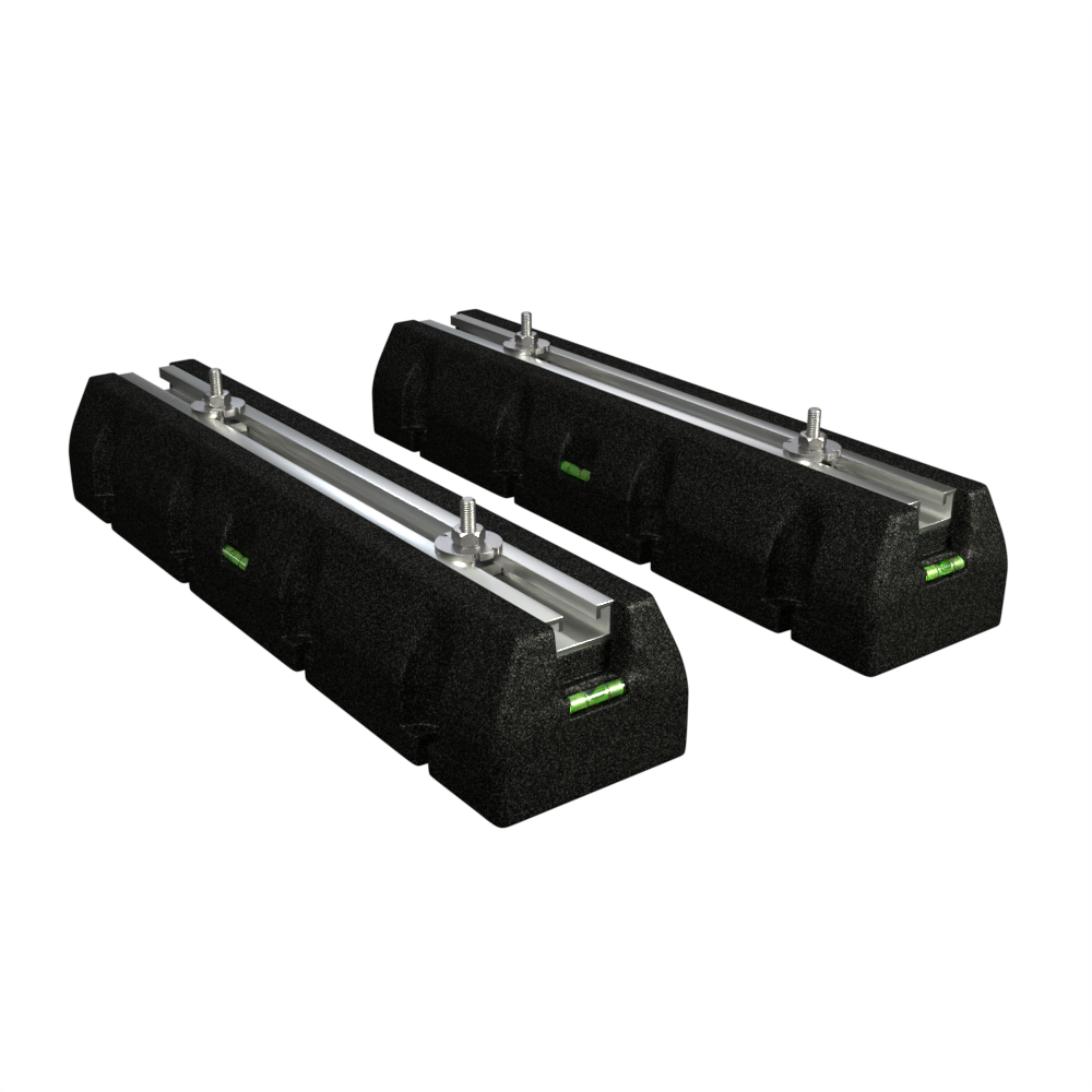 Condenser Riser - 6" Rubber (set of two)